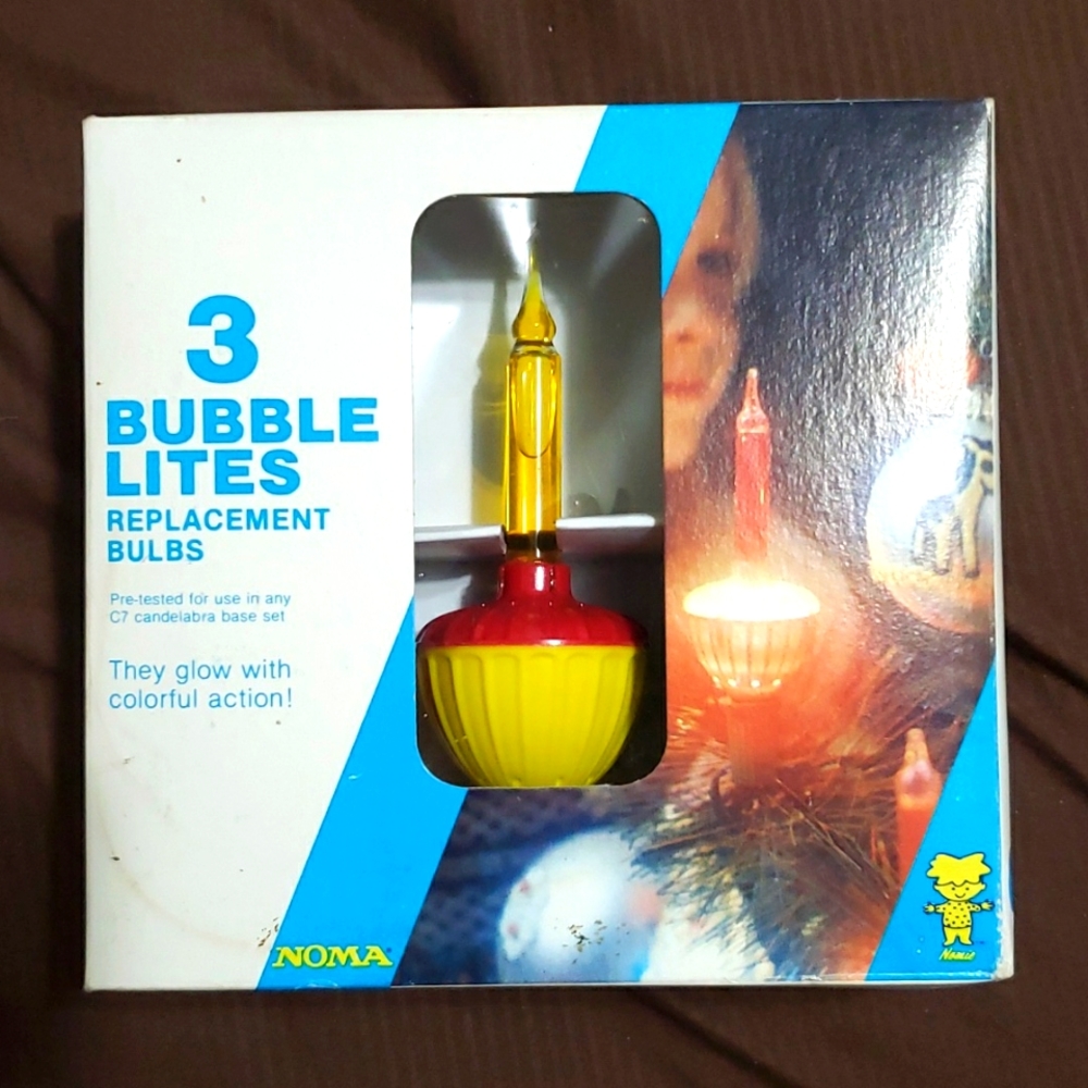 Vintage Noma Bubble Lites Replacement Bulbs
